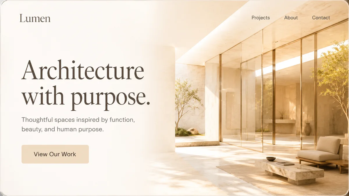 Lumen — architecture studio