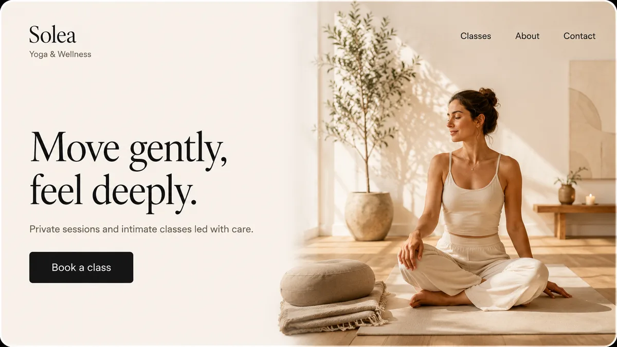 Solea — yoga & wellness